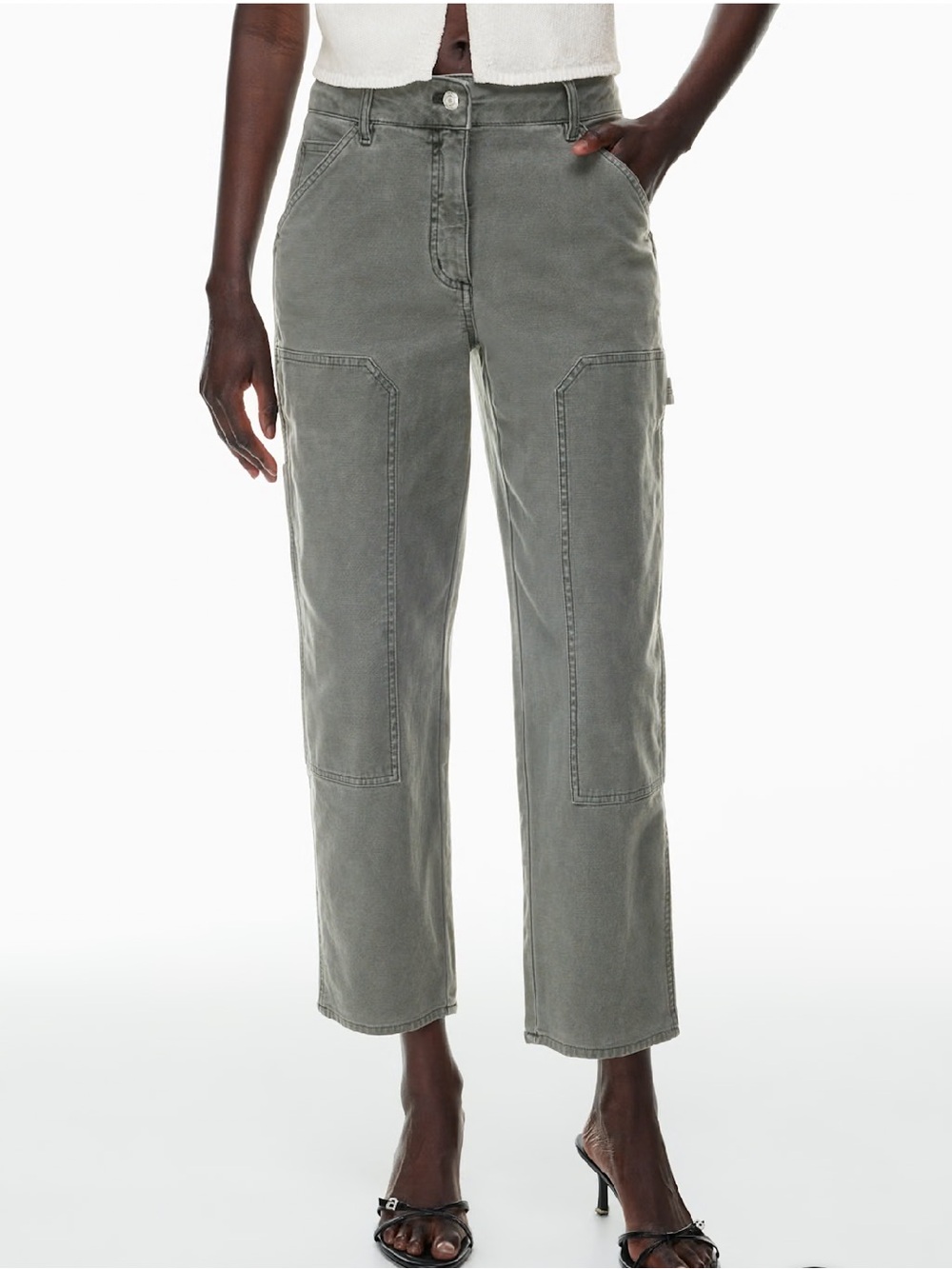 Aritzia Wilfred Free Brennan Pants Color Gd Vintage Black Size 2